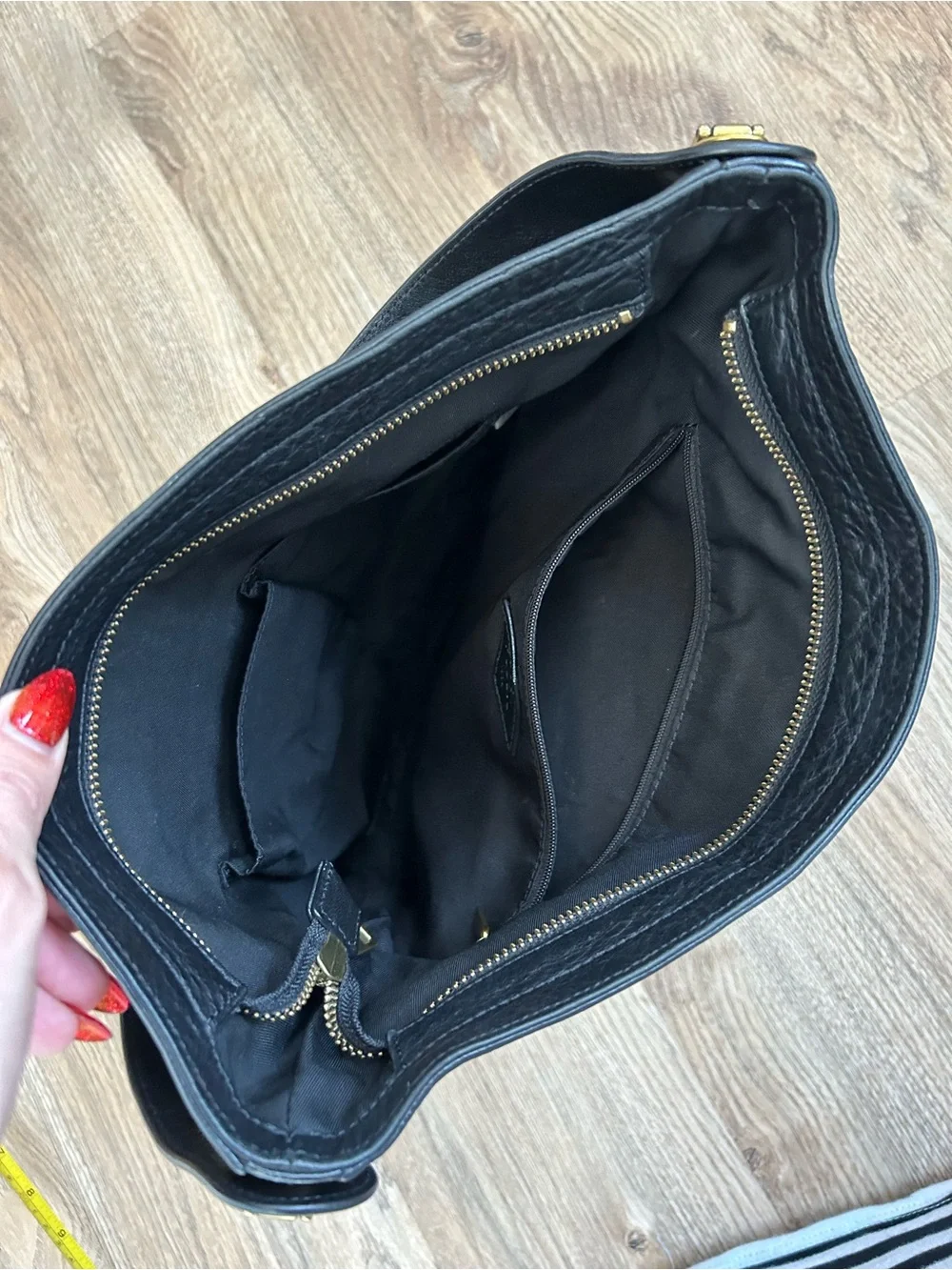 Fossil Leather Shoulder Bag